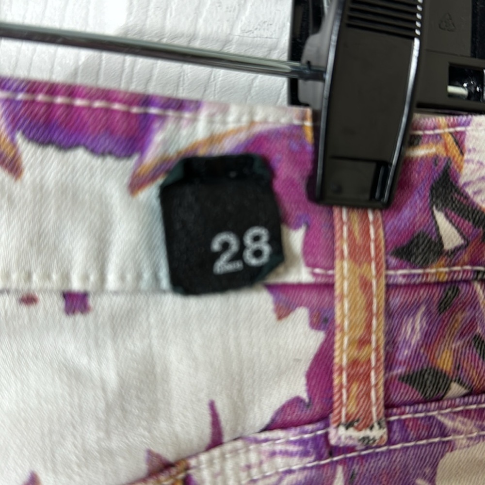 JOE’S JEANS Floral Mini Skirt - Size 28 - Picture 6 of 6